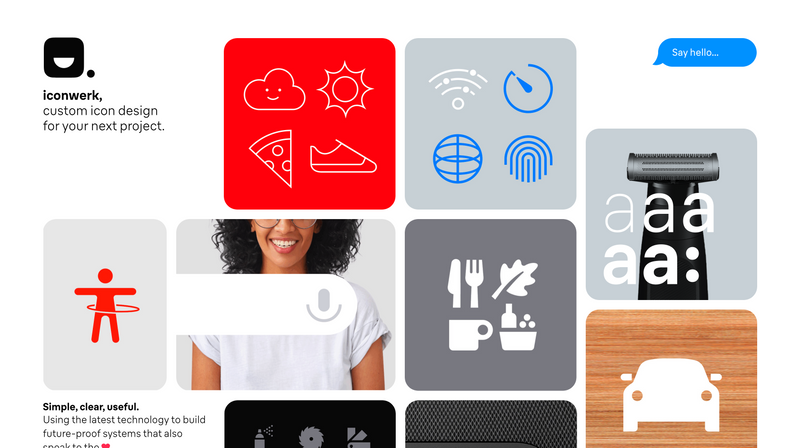 Kick-ass portfolio design with great composition featuring a sweet collection of projects 🔥